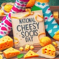 U.S. National Cheesy Socks Day on January 21 every year is a day that defines your personal taste and style