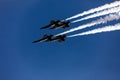 U.S. Navy Blue Angels 1-4 in formation at the 2017 Huntington Be