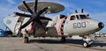 U.S. Navy E-2 Hawkeye Airplane Royalty Free Stock Photo