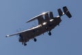 U.S. Navy E-2 Hawkeye Flying Around Palmdale, California