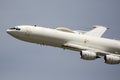 U.S. Navy E-6 Mercury at Tinker Air Force Base Royalty Free Stock Photo