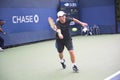 U. S. Open Tennis - Dennis Novikov Royalty Free Stock Photo