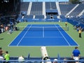 U. S. Open Tennis Grandstand Court Royalty Free Stock Photo