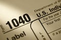 U.S. Tax form 1040