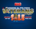 U.S. Veterans day, sales, commercial events