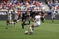 U.S. Women`s National Soccer Team forward Christen Press #23 in action during friendly game against Mexico