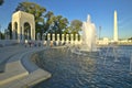 U.S. World War II Memorial Royalty Free Stock Photo