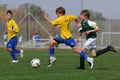 U13 soccer game