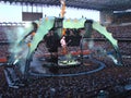 U2 concert in Milan Royalty Free Stock Photo