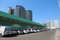 Main bus station in Abu Dhabi, United Arab Emirates