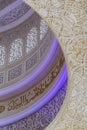 UAE/ABUDHABI - 15 DEZ 2018 - crafted ceiling from the great mosque, Abu dhabi. UAE