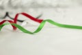 United Arab Emirates National Day red green black white ribbons