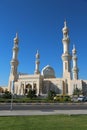 Sheikh Zayed Al Nahyan mosque, Dibba, United Arab Emirates Royalty Free Stock Photo