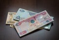 UAE Dirham currency notes