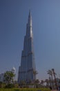 UAE / DUBAI - 9/12/2012 - Burjh kalifa seen from below