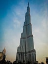 Dubai Bursh Halifa tallest building Royalty Free Stock Photo