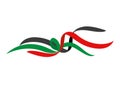 UAE flag ribbon