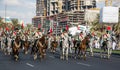 UAE National Day parade Royalty Free Stock Photo