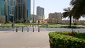 UAE,Sharjah Beautiful Green Majaz district at the Corniche. The park