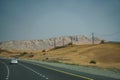 UAE trunk road Royalty Free Stock Photo