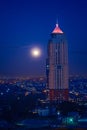 UAP Tower at night