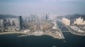 UAV aerial photo of Dalian City, taken in Dalian Royalty Free Stock Photo