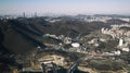 UAV aerial photo of Dalian City, taken in Dalian Royalty Free Stock Photo