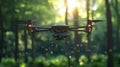 uav flying drone Royalty Free Stock Photo