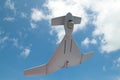 UAV flying Royalty Free Stock Photo