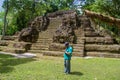 Archaeological Site: Uaxactun, ancient sacred Maya place and astronomical observatory