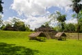 Archaeological Site: Uaxactun, ancient sacred Maya place and astronomical observatory