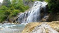 Ubagataki Waterfall in Hakusan, Japan