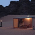 Resort in Ubari desert