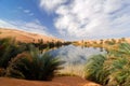 Ubari Oasi, Fezzan, Libya Royalty Free Stock Photo