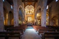 Basilica de Santa Maria de los Reales Alcazares Interior - Ubeda, Jaen, Spain Royalty Free Stock Photo