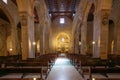 Basilica de Santa Maria de los Reales Alcazares Interior - Ubeda, Jaen, Spain Royalty Free Stock Photo