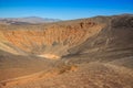 Ubehebe Crater, Death Valley National Park, California Royalty Free Stock Photo