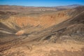 Ubehebe Crater, Death Valley National Park, California Royalty Free Stock Photo