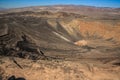 Ubehebe Crater, Death Valley National Park, California Royalty Free Stock Photo