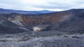 Ubehebe Crater in Death Valley National Park in California, United States Royalty Free Stock Photo