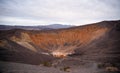 Ubehebe Crater Volcanic Landscape Grapvine Mountains Death Valley Royalty Free Stock Photo