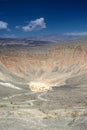 Ubehebe Volcano in Death Valley National Park. The Ubehebe Crate Royalty Free Stock Photo