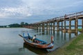 Ubein Bridge, Mandalay, Myanmar.