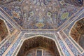 Ubekistan, Samarkand mosaic Royalty Free Stock Photo