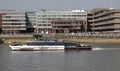 Uber Boat clipper passenger service on River Thames in London