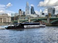 Uber Boat on the Thames