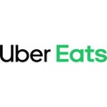 uber eats on realistic texture