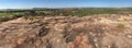 Ubirr rock art site in Kakadu National Park Northern Territory of Australia Royalty Free Stock Photo