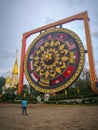 Gong big bell temple, at Ubon Ratchathani Royalty Free Stock Photo