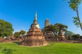 Ubosot Ordination Hall at Wat Khudeedao the ruin of a Buddhist temple in the Ayutthaya